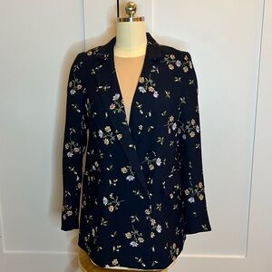 H&M oversized floral blazer